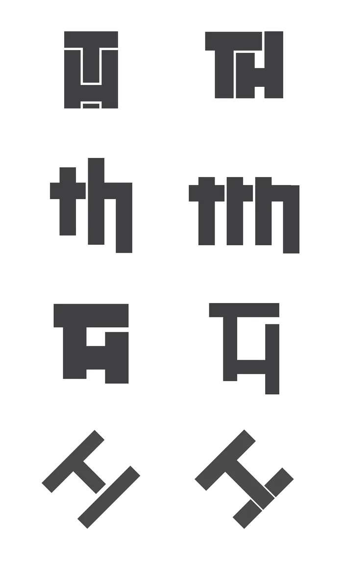 Initial-mark character explorations