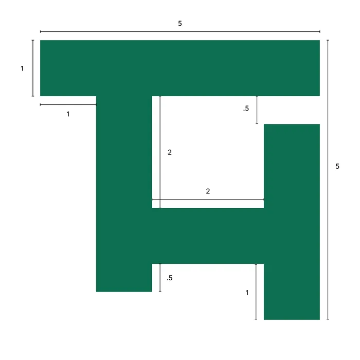 Simplified lines and geometry
